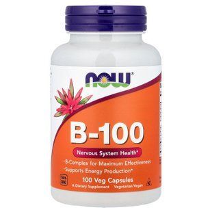 NOW B-100 100 caps Комплекс витаминов группы В
