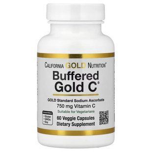 California Gold Nutrition Buffered Gold C 60 капс Вітамін С