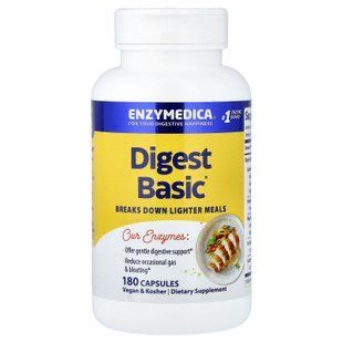 Enzymedica Digest Basic Essential Enzyme Formula 180 капс. Энзимы