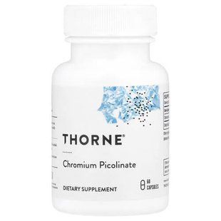 Thorne Chromium Picolinate 500 mcg 60 Capsules Хром