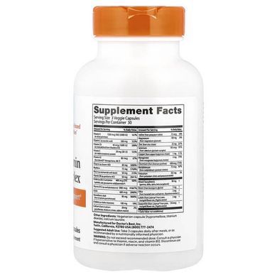 Doctor's Best Multi-Vitamin Mineral Complex 90 рослинних капсул Універсальні