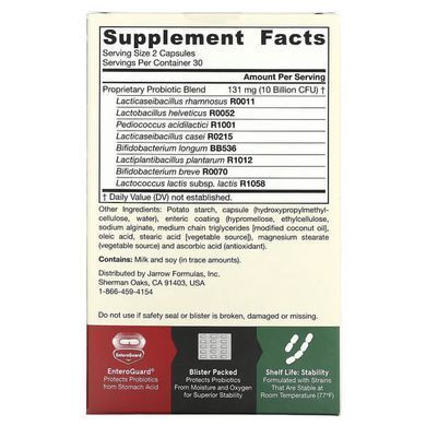 Jarrow Formulas Jarro-Dophilus EPS 10 Billion CFU 60 Caps Пробиотики и пребиотики