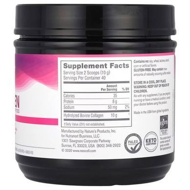 NeoCell Super Collagen Peptides 400 грам Колаген