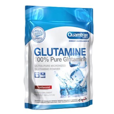 Quamtrax Glutamine 500 грамм Глютамин