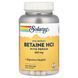 Solaray Betaine HCL with Pepsin 650 mg 100 капсул