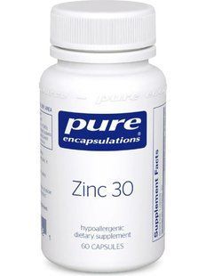 Pure Encapsulations Zinc 30 60 капс. Цинк