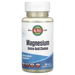KAL Magnesium Amino Acid Chelate 100 табл. Магний