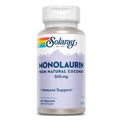Solaray Monolaurin 500 mg 60 капсул Монолаурин