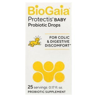 BioGaia Baby Probiotic Drops 100 Million CFU 5 мл Пробіотики та Ензими для дітей