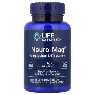 Life Extension Neuro-Mag Magnesium L-Threonate 90 капсул Магній