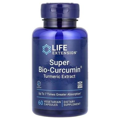 Life Extension Super Bio-Curcumin Turmeric Extract 60 капс. Куркума и Куркумин