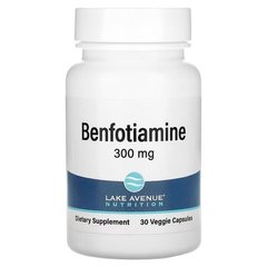 LAN Benfotiamine 300 mg 30 рослинних капсул Тіамін (B-1)