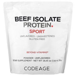 Codeage Beef Isolate Protein Powder 750 g Говяжий протеин