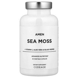Codeage Amen Sea Moss+ 90 растительных капсул (12.2026) Другие экстракты