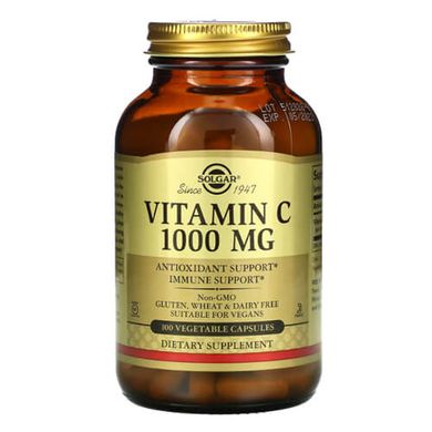 Solgar Vitamin C 1000 mg 100 капсул Вітамін С