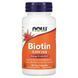 NOW Biotin 5,000 mcg 60 caps