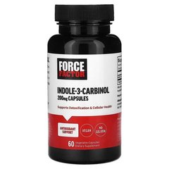 Force Factor Indole-3-Carbinol 200 mg 60 капс. Индол-3-Карбинол