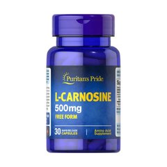 Puritan's Pride L-Carnosine 500 mg 30 Капсул Амінокислоти