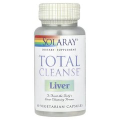 Solaray Total Cleanse Liver 60 капсул Комплекс для печінки