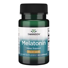 Swanson Melatonin 3 mg 60 капсул