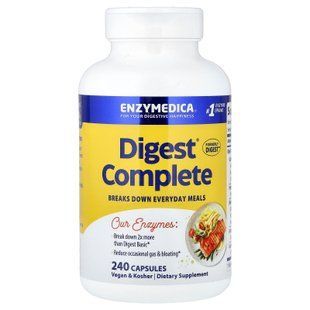 Enzymedica Digest Complete Enzyme Formula 240 caps Энзимы