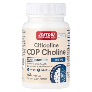 Jarrow Formulas Citicoline 250 mg 60 капсул Холін (В-4)