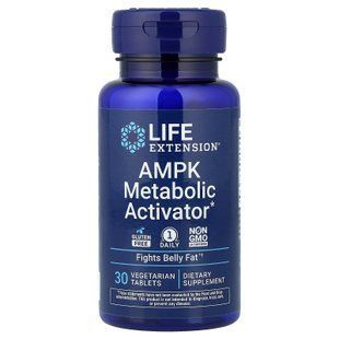 Life Extension AMPK Metabolic Activator 30 таблеток Жироспалювачі