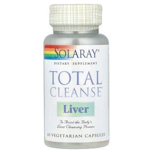 Solaray Total Cleanse Liver 60 caps Комплекс для печени