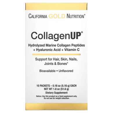California Gold Nutrition CollagenUP 10 Пакетиков Коллаген