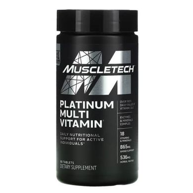 Muscletech Platinum Multi Vitamin 90 таб Универсальные