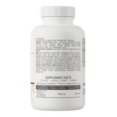 OstroVit Spiruline 500 mg 90 таблеток Спіруліна