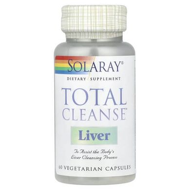 Solaray Total Cleanse Liver 60 caps Комплекс для печени