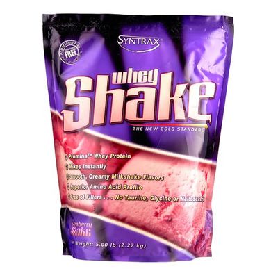 Syntrax Whey Shake 2270 грамм Сывороточный протеин