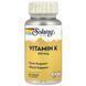 Solaray Vitamin K 100 mcg 100 Tablets