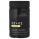 Sports Research D3 + K2 Plant-Based 5000 IU/100 mcg 30 рідких капсул