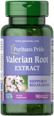 Puritan's Pride Valerian Root 1770 mg 90 капсул Валеріана