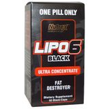 855 грн Комплексні жироспалювачі Lipo 6 Black Ultra Concentrate 60 капсул
