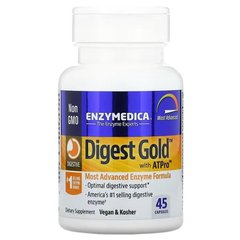Enzymedica Digest Gold with ATPro 45 капсул Ензими