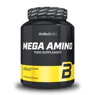 Biotech USA Mega Amino 500 таблеток Амінокислотні комплекси