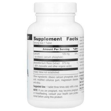 Source Naturals Boswellia Extract 100 таблеток Босвелія