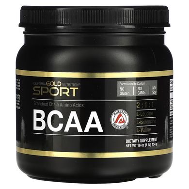California Gold Nutrition BCAA 454 грамм BCAA
