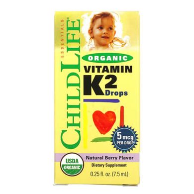 ChildLife Organic K-2 7.5 ml Витамин K
