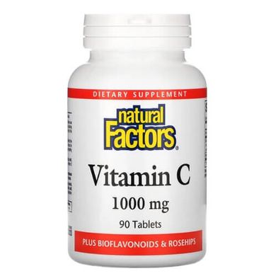 Natural Factors Vitamin C 1000 mg 90 tab Вітамін С