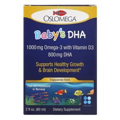 Oslomega Baby’s DHA with Vitamin D3 60 мл