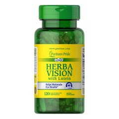 Puritan's Pride Herbavision with Lutein and Bilberry 120 капсул