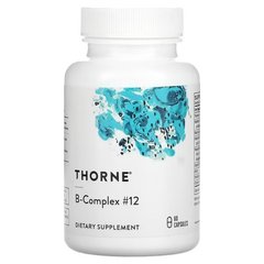Thorne B-Complex #12 60 капс. Комплекс витаминов группы В