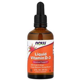 NOW Liquid Vitamin D3 400 IU 59 ml Вітамін D