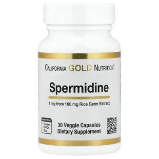 California Gold Nutrition Spermidine 1 mg 30 капс. Другие экстракты
