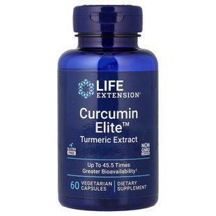 Life Extension Curcumin Elite Turmeric Extract 60 caps Куркума и Куркумин