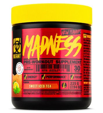 Mutant Madness 225 грамм Предтренировочные комплексы